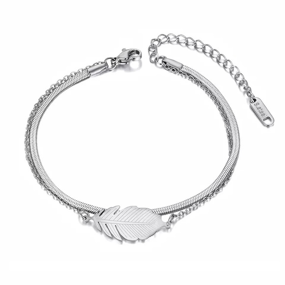 Women Stainless Steel Snake Chain Bracelet - Picture 2 of 6